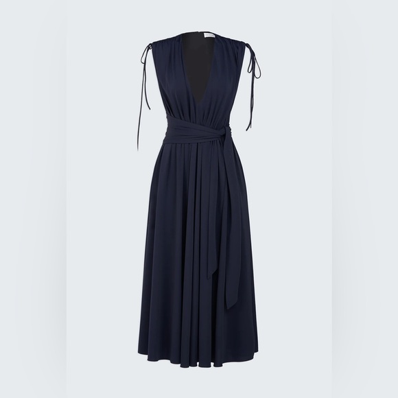 NWT Halston Cobey Jersey Dress - Picture 5 of 10